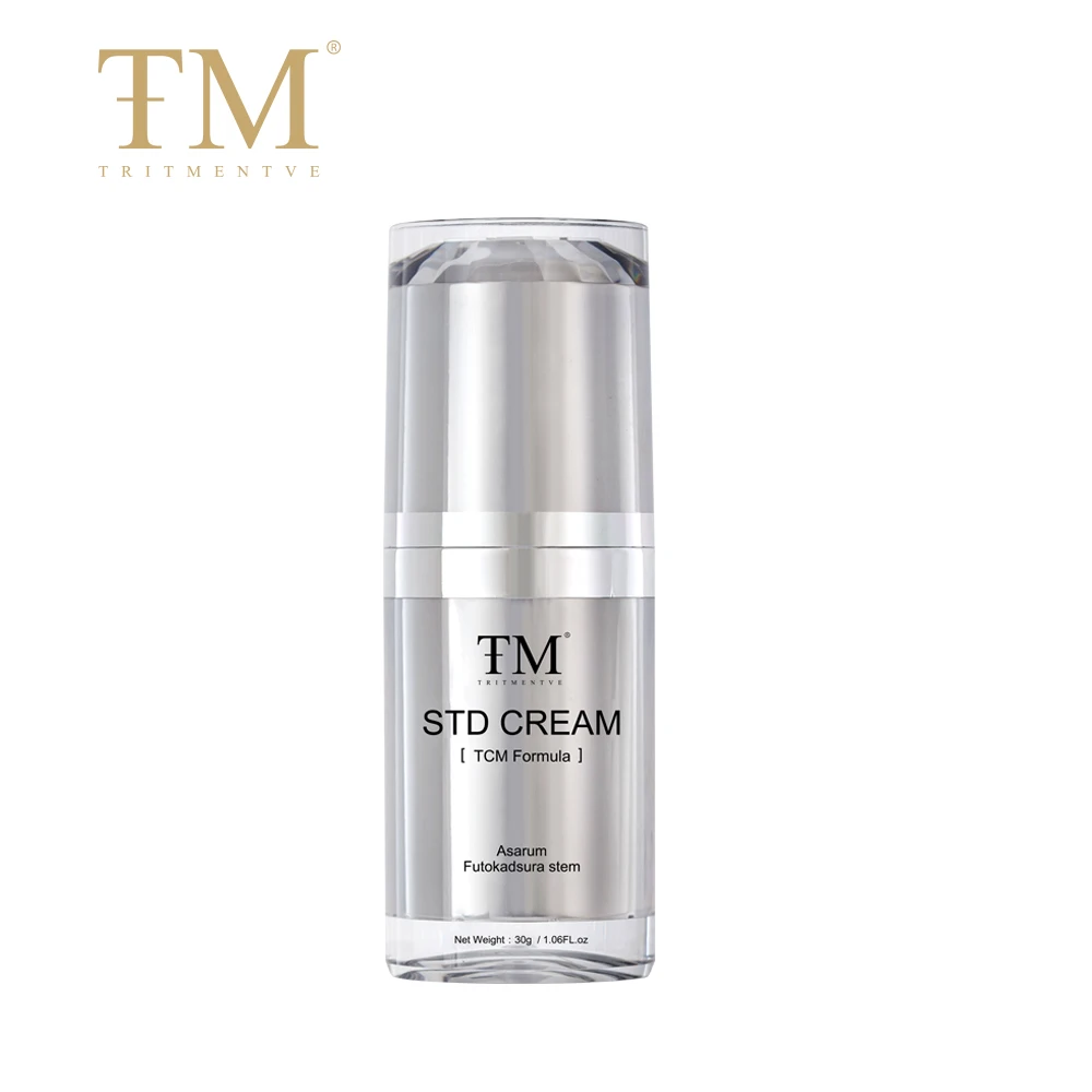 

TRITMENTVE STD Cream,TCM formula, prevent most fungal growth ,Anti-inflammatory, anti-allergic and contractile blood vessels