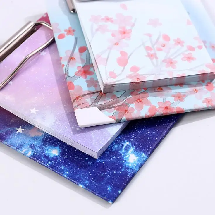 40 листов Kawaii Star Cherry Blossoms N times Sticky memo pad Clip Note paper Tab paper laria To Do List Planner канцелярские принадлежности