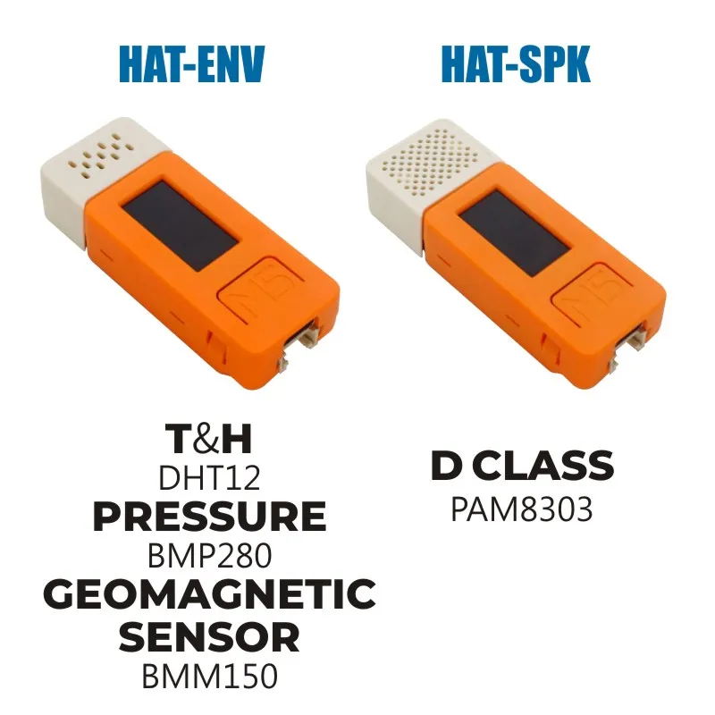 2019 M5Stick C + ENV Hat + SPK Hat ESP32 PICO Mini IoT макетная плата палец компьютер с TFT lcd