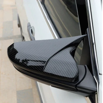 

For Honda Civic 2016 2017 2018 ABS Carbon fiber texture Rear View Mirror Decorative Cover New Car styling accessories 2PCS