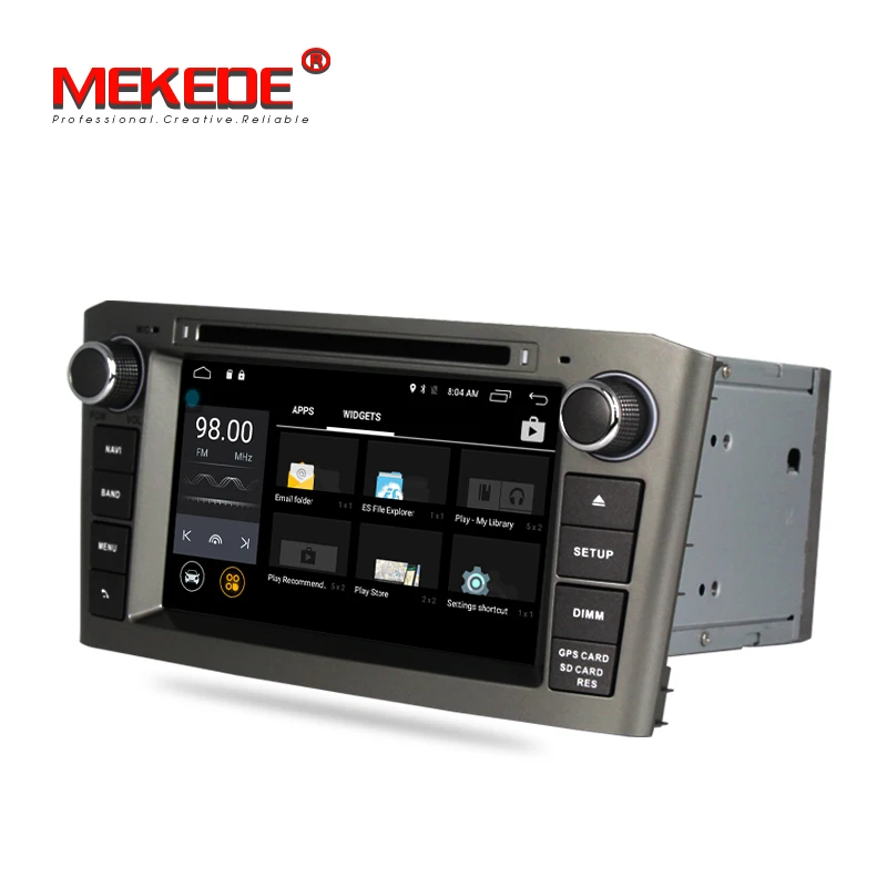 2din 2 Гб ОЗУ Android 7 1 Автомобильный DVD Радио стерео плеер для TOYOTA AVENSIS 2003 2008 gps