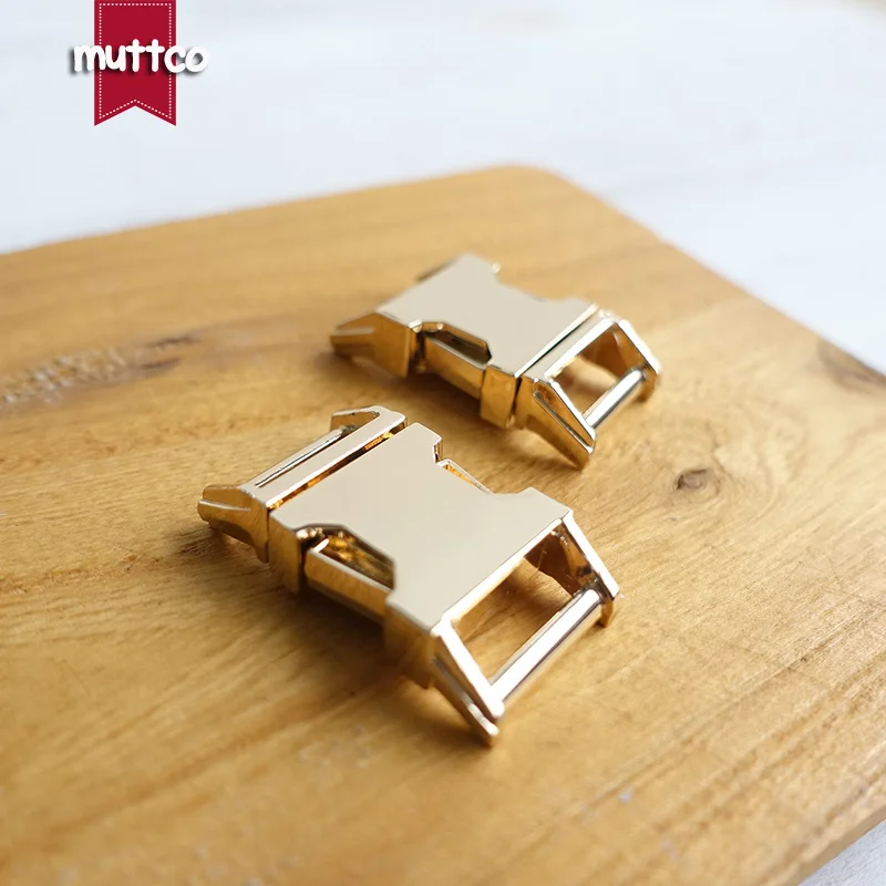 100 шт./лот DIY собачий ошейник безопасности Быстрый маркетинг релиз пряжки Золотой