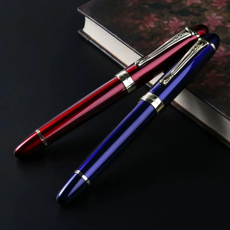 Jinhao X450 класса люкс Для Мужчин's перьевая ручка Бизнес студент 0,5 мм дополнительный тонкий наконечник прозрачный каллиграфии стенной шкаф для офиса письменные приборы