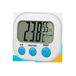Бытовой Измеритель температуры и влажности ЖК-дисплей Портативный цифровой электронный термометр гигрометр Измеритель Температуры
