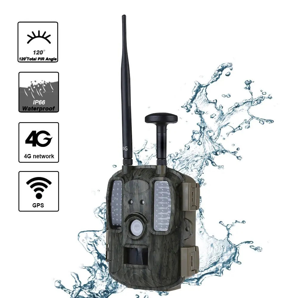 4G охотничья камера gps FTP камера trail электронная почта с 4G охотничья камера дикой природы поддержка MMS GPRS GSM фото ловушки 4G ночное видение