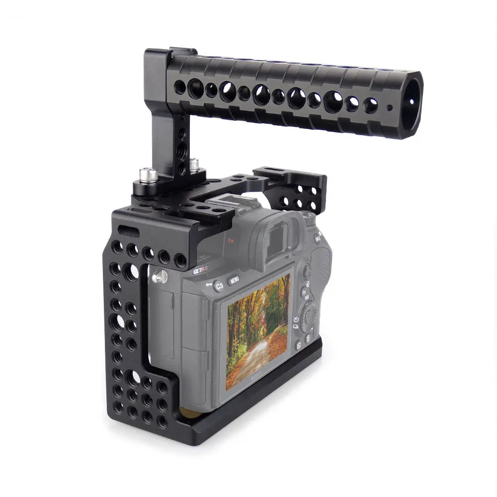 MAGICRIG клетка для DSLR камеры с верхней ручкой для sony A7RIII/A7RII/A7SII/A7M3/A7II/A7III камеры для быстрого выпуска Удлинительный комплект