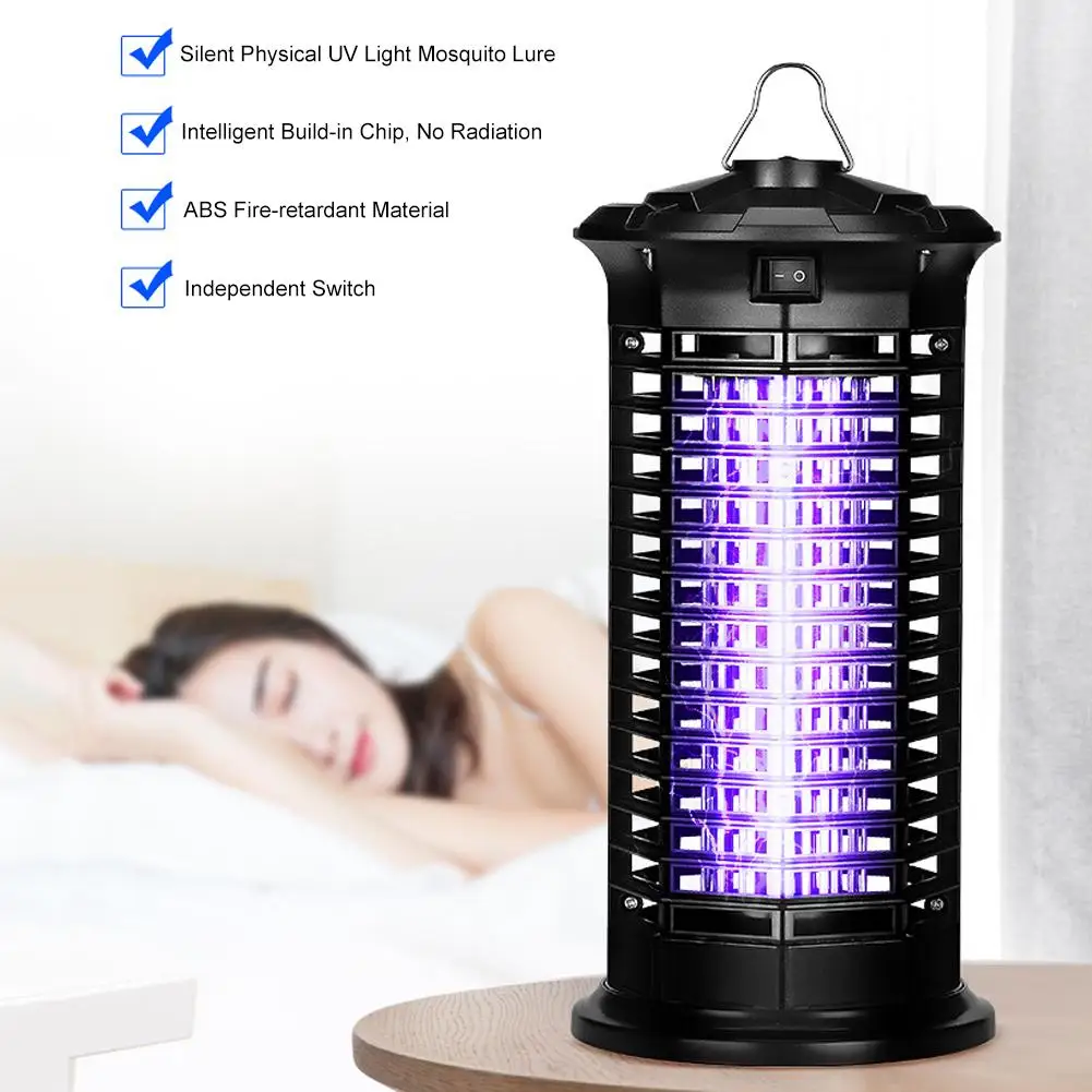 

360 Degree UV Light Mosquito Trap Physical Non-toxic Electric Pest Killer Zapper Set