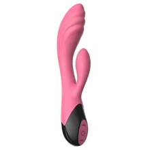 G spot Dildo Rabbit Vibrator, Dildo vibrator Dual Vibration Waterproof Female Vagina Clitoris Sex toy for Women Adult Sex Toys