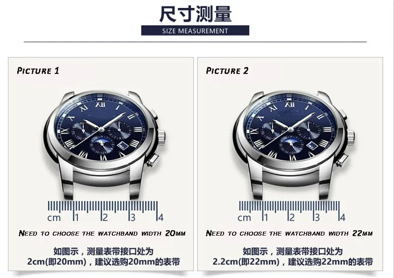 High quality Leather Genuine Watchbands straps dark blue silver butterfly buckles clasp 14mm 15mm 16mm 17mm 18mm 19mm 20mm 22mm High quality Leather Genuine Watchbands straps dark blue silver butterfly buckles clasp 14mm 15mm 16mm 17mm 18mm 19mm 20mm 22mm