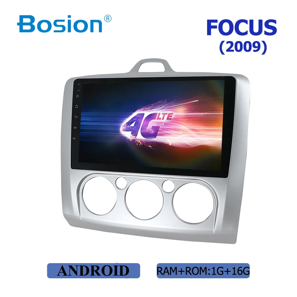 

Car Multimedia NO dvd 2 din Video Player Navigation GPS Android 9 4G head unit For ford/focus 2009 head unit wifi steering wheel