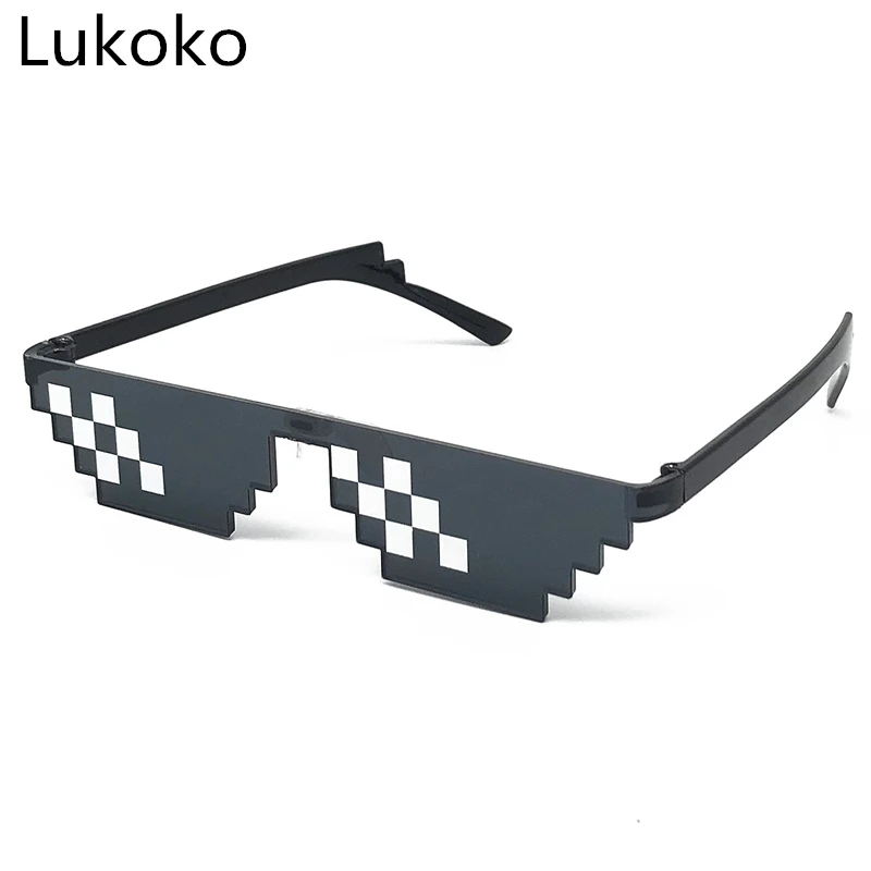 Buy 2018 Deal With It Glasses 8 Bit MLG Pixelated Sunglasses Men Women Brand