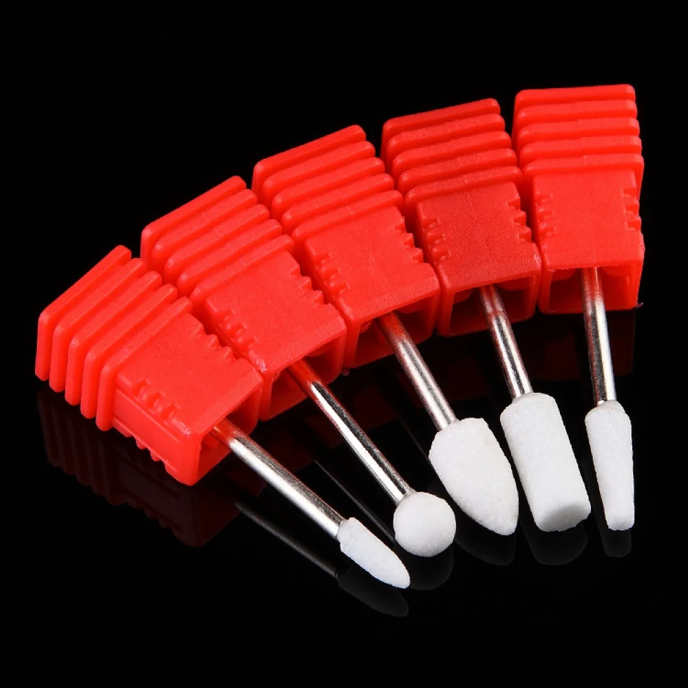 1pc 5 Type Nail Grinding Milling Bur Art UV Gel Polish Cutter Files Electric Machine Drill Bit New DIY Accessories | Красота и