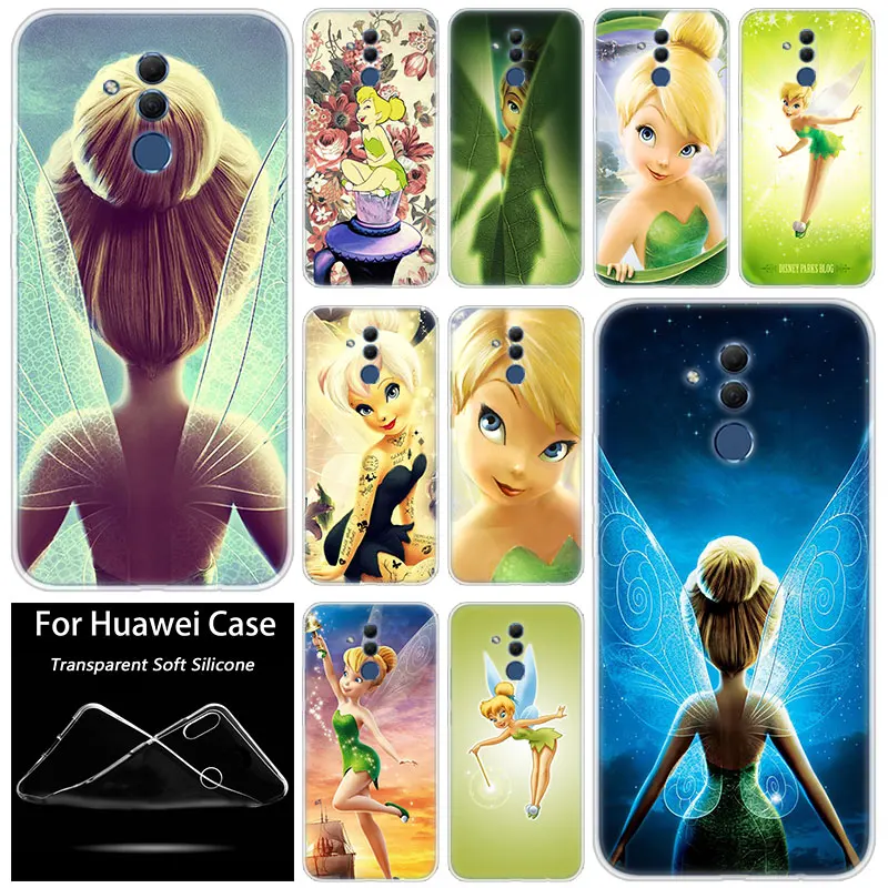 

Peter Pan Wendy Tinkerbell Tinker Bell Soft Case for Huawei Mate 10 20 Lite Pro Y7 Y9 Prime 2019 Y5 2019 Y6 Prime 2018 Y5 2017
