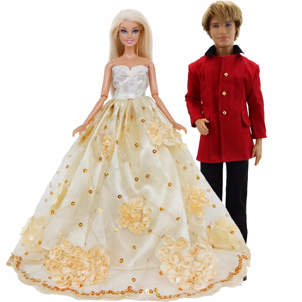 barbie doll and prince