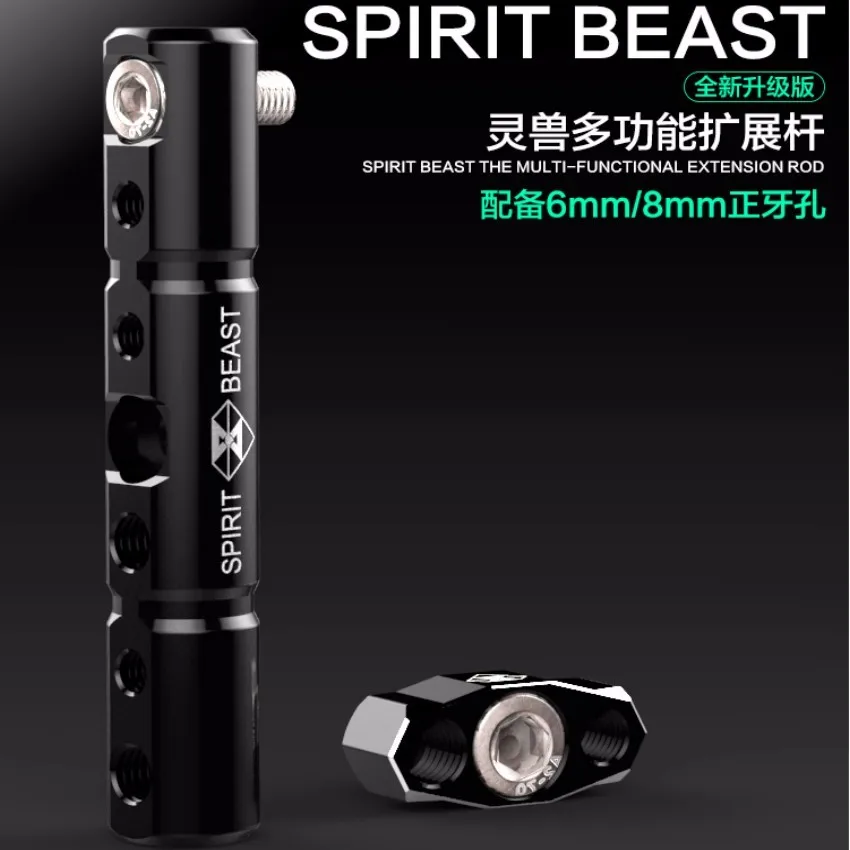 

Spirit Beast motorcycle Mirror Multifunction stand modified holder for light/phone