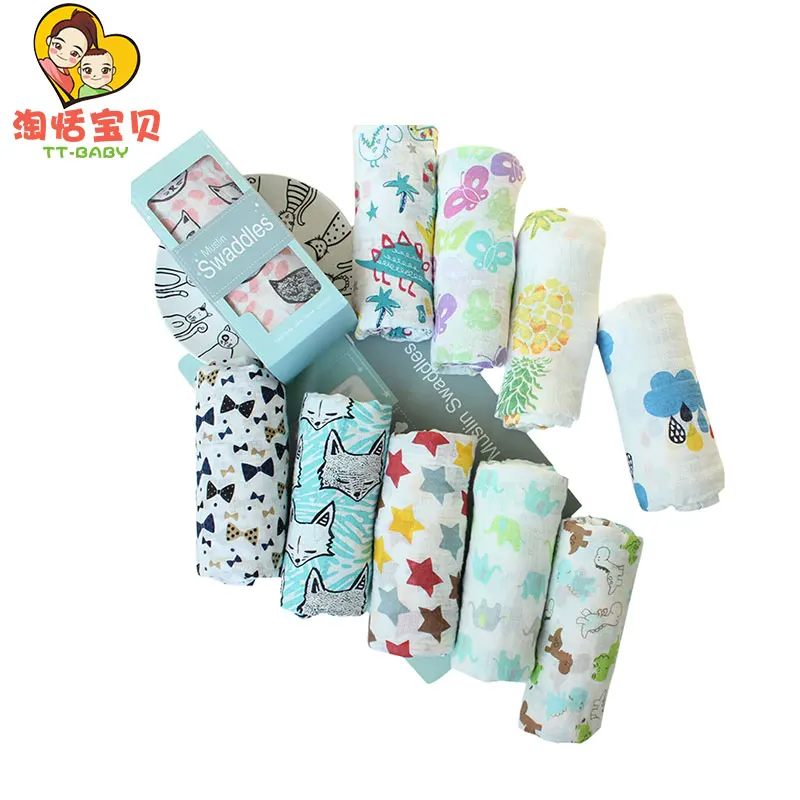 

Baby Wrap Bath Towels Newborn Swaddles Toddler Infant Blankets Muslin Cotton Swaddling Boys Girls Colorful Gauze Dropshipping