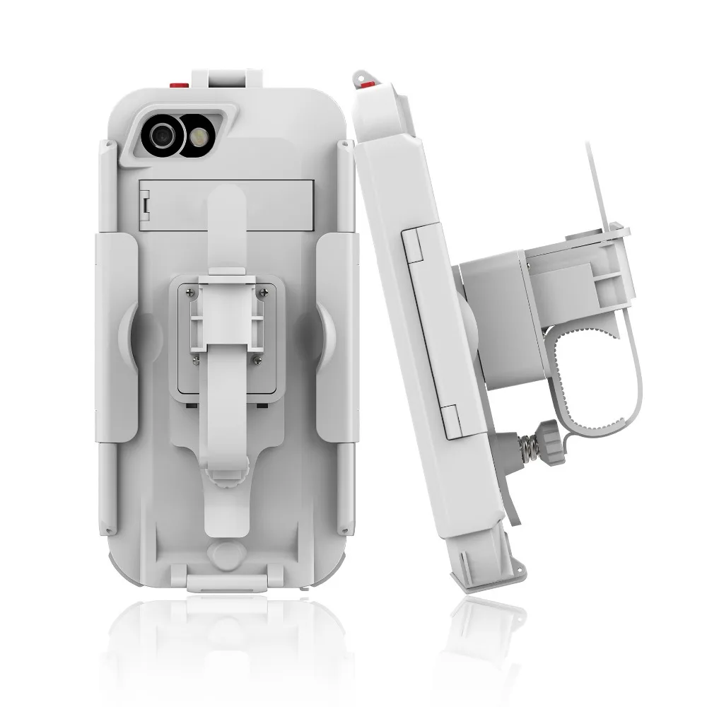  Waterproof Motorcycle Phone Holder Phone Stand Support for iPhoneX 8 7 5s 6s Bicycle GPS Holder Pho