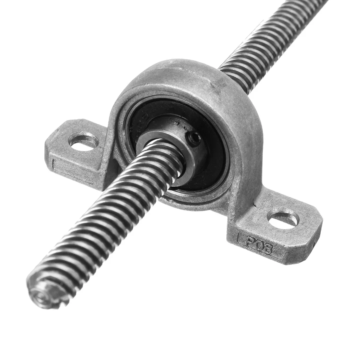  Horizontal Shaft 350mm T8 Dual Rail Lead Screw Rod Linear Coupling Support Guide & Lead Screw RodSe