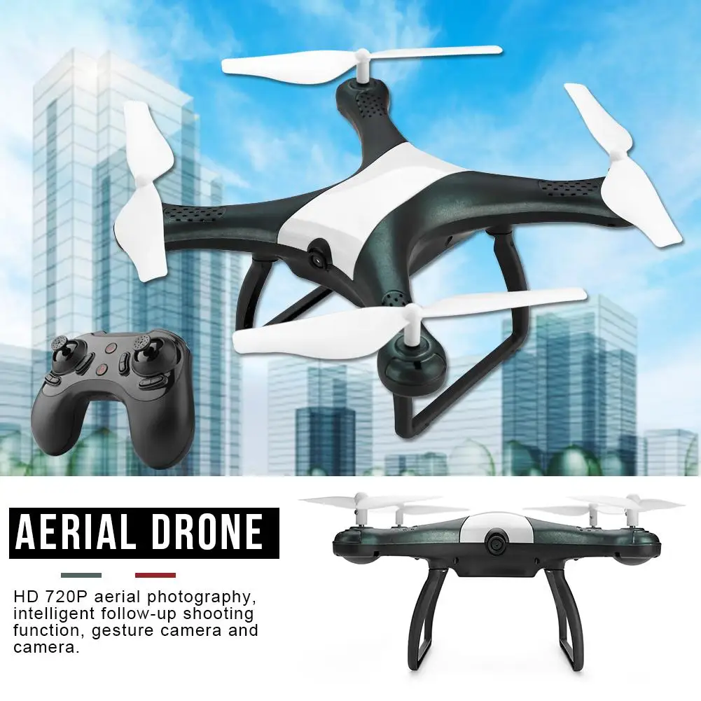 

NEWEST Q838-E 2.4G Remote Control Quadcopter Four-axis Aircraft 720P 200W Pixel WiFi Real-time Transmission Drone Model Toy