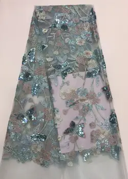 

fashion High Quality flower Lace Fabric JIANXI.C-89415 Beautiful Nigerian Lace Fabric For Wedding