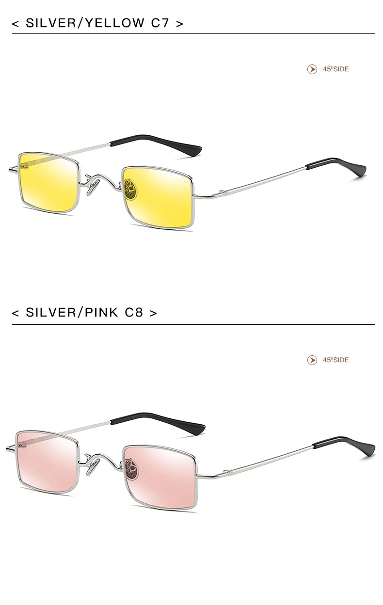 Готические солнцезащитные очки в стиле стимпанк для мужчин и женщин, металлические очки, квадратные очки, фирменный дизайн, солнцезащитные очки, зеркальные, высокое качество, UV400