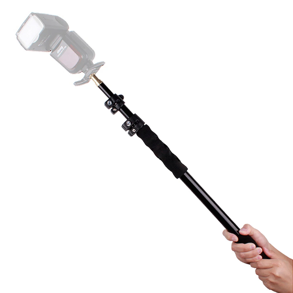 Aluminium Handheld Hand Held Grip Rig Ondersteuning Rod Flash Light Speedlite Microfoon Houder