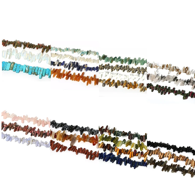 38cm/Str 10-30mm Approx 50pcs Chips Beads Freeform Gravel In Beads Natural Stone Beads For Jewelry Making Bracelet Strand DIY