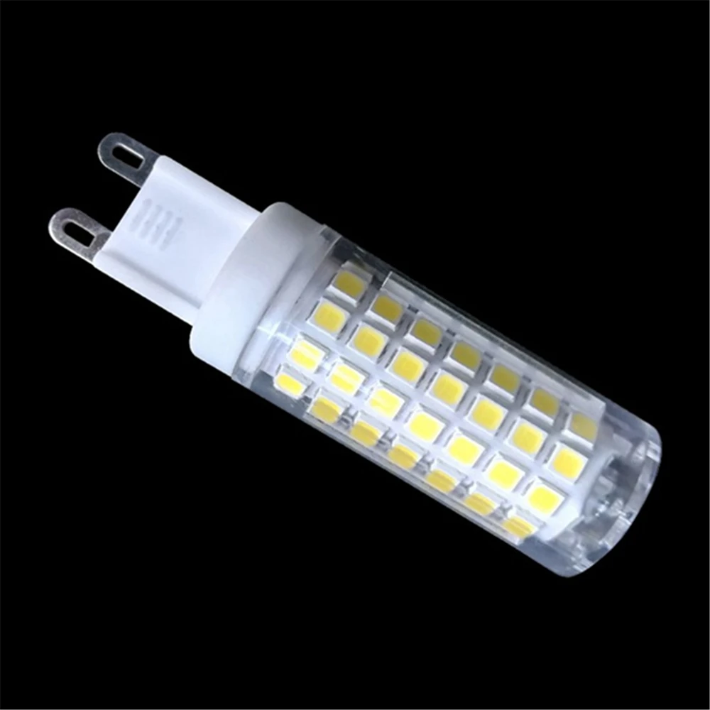 10 шт. G9 супер яркий светодиодный лампы 5 Вт s лампа 76 SMD 2835 Светодиодный высокое