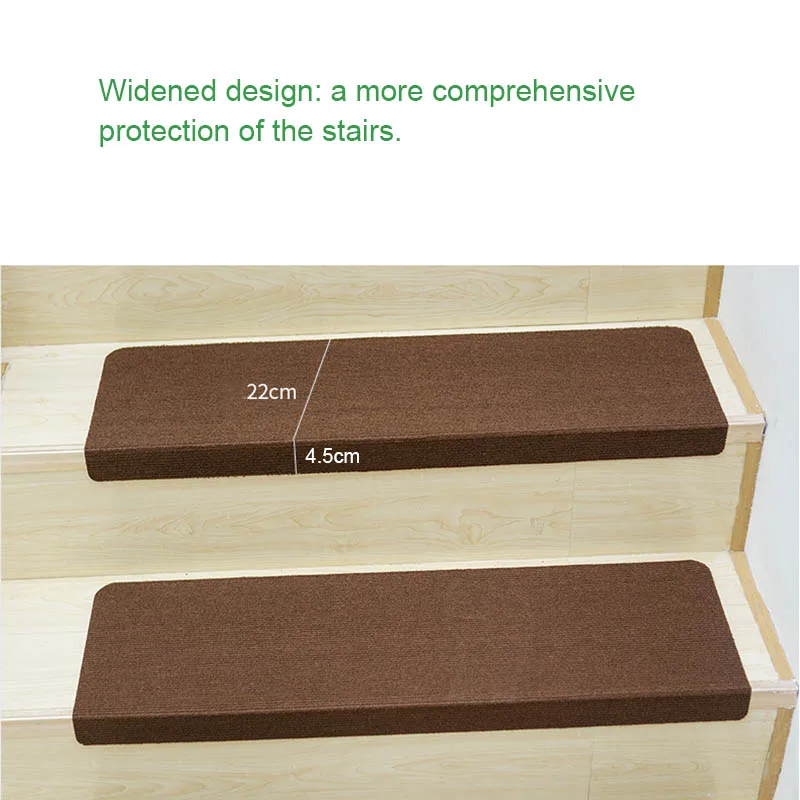 Self-adhesive Stair Non-slip Mute Mat Stair Floor Mats Safety Children Carpet Home Decor TB Sale Self-adhesive Stair Non-slip Mute Mat Stair Floor Mats Safety Children Carpet Home Decor TB Sale