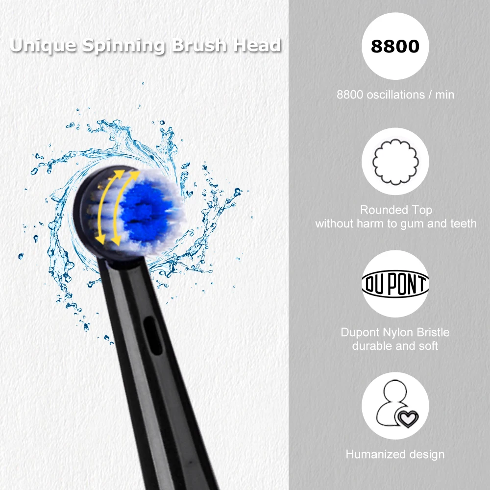 Electric Toothbrush Rotating Toothbrush USB Charge Toothbrush Travel Toothbrush Whitening Teeth for Adults Healthy Best Gift Electric Toothbrush Rotating Toothbrush USB Charge Toothbrush Travel Toothbrush Whitening Teeth for Adults Healthy Best Gift