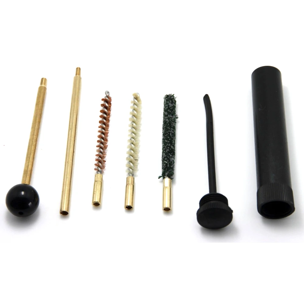 

GUGULUZA Pistol Gun Cleaning Kit Tools Set .22cal/caliber Brushes Hunting Gun Cleaner Care with Durable Plastic Storage Case