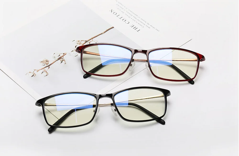 Newest Xiaomi Mijia Anti blue rays Glasses TR90 Metal Plastic Mixed Material Eye Protector For Man Woman (20)