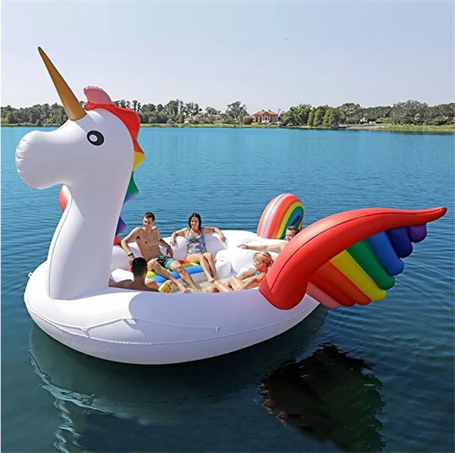 500*420*220cm PVC Giant Inflatable Unicorn Party Bird Island Big size