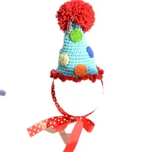 QYFLYXUEQYFLYXUE-детская шапка для украшения, первая шляпа, Белый/Синий, шапка для девочки или мальчика