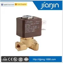 JYZ-3E нормально закрытый N/C 2/2 Way AC 230V G1/8 'латунный Утюг Паровая вода 2 положения 2 способ Соленоидный клапан
