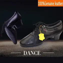 Лакированной кожи высокого класса Костюмы для бальных танцев танцевальная обувь джазовые ботинки США Большие европейские размеры Обуви