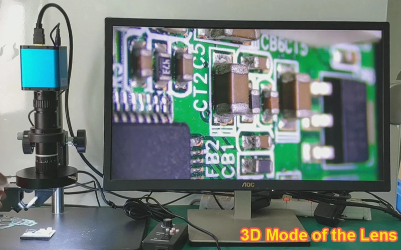 3D стерео/2D C-MOUNT объектив 1080P@ 60FPS HDMI промышленные ювелирные изделия PCB цифровой микроскоп камера SONY IMX290