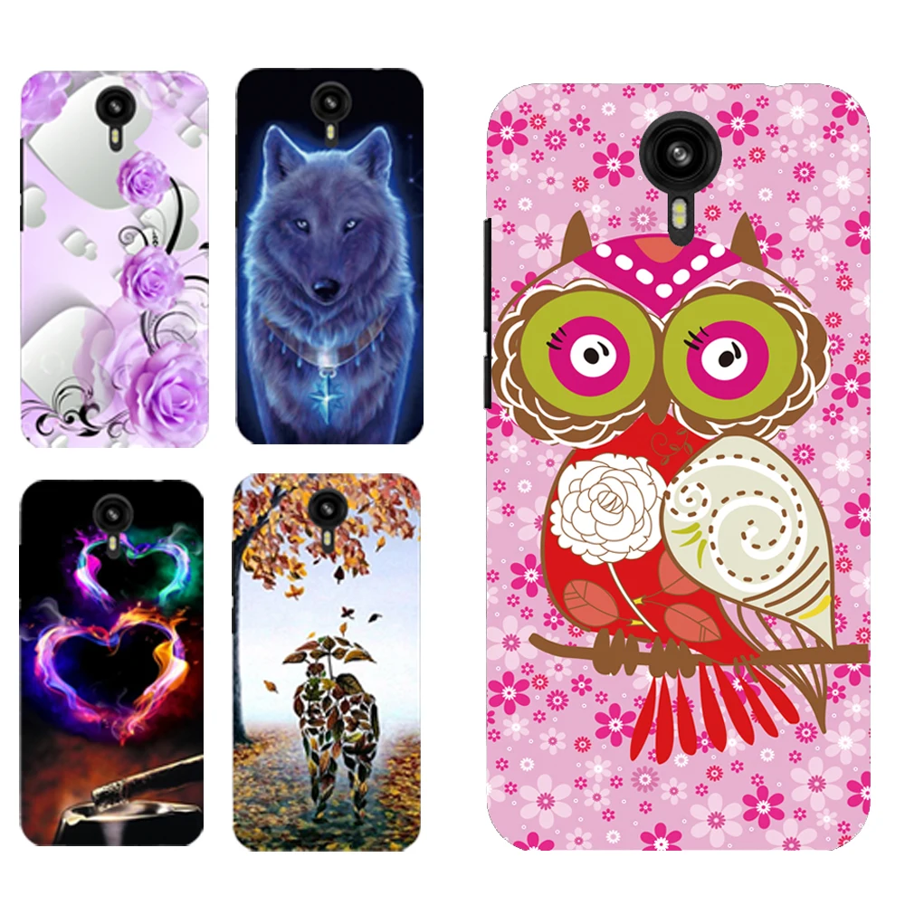 

Lovely Owl Cartoon Animal Paint TPU Case For Prestigio Muze B7 PSP7511DUO Back Cover Shell Housing Phone Bag Lover Gift