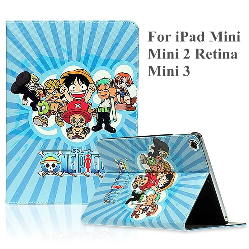 

Cute Patterns Flip PU Leather Case for Apple iPad Mini 1 2 3 Smart Cover Tablet Stand Case 7.9" for iPad Mini 2 Retina Mini 3