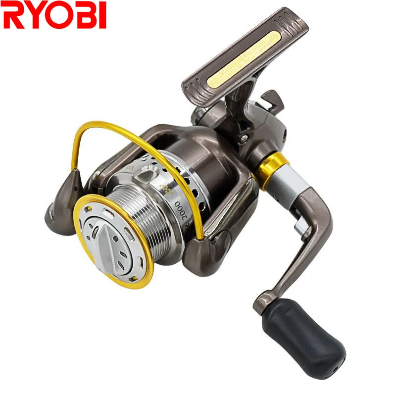 

RYOBI ZAUBER1000 Spinning Fishing Reel 5.0:1/8BB Drag Power 2.5kg Metal Saltwater Carp Fishing Reel Carrete Pesca Moulinet Wheel