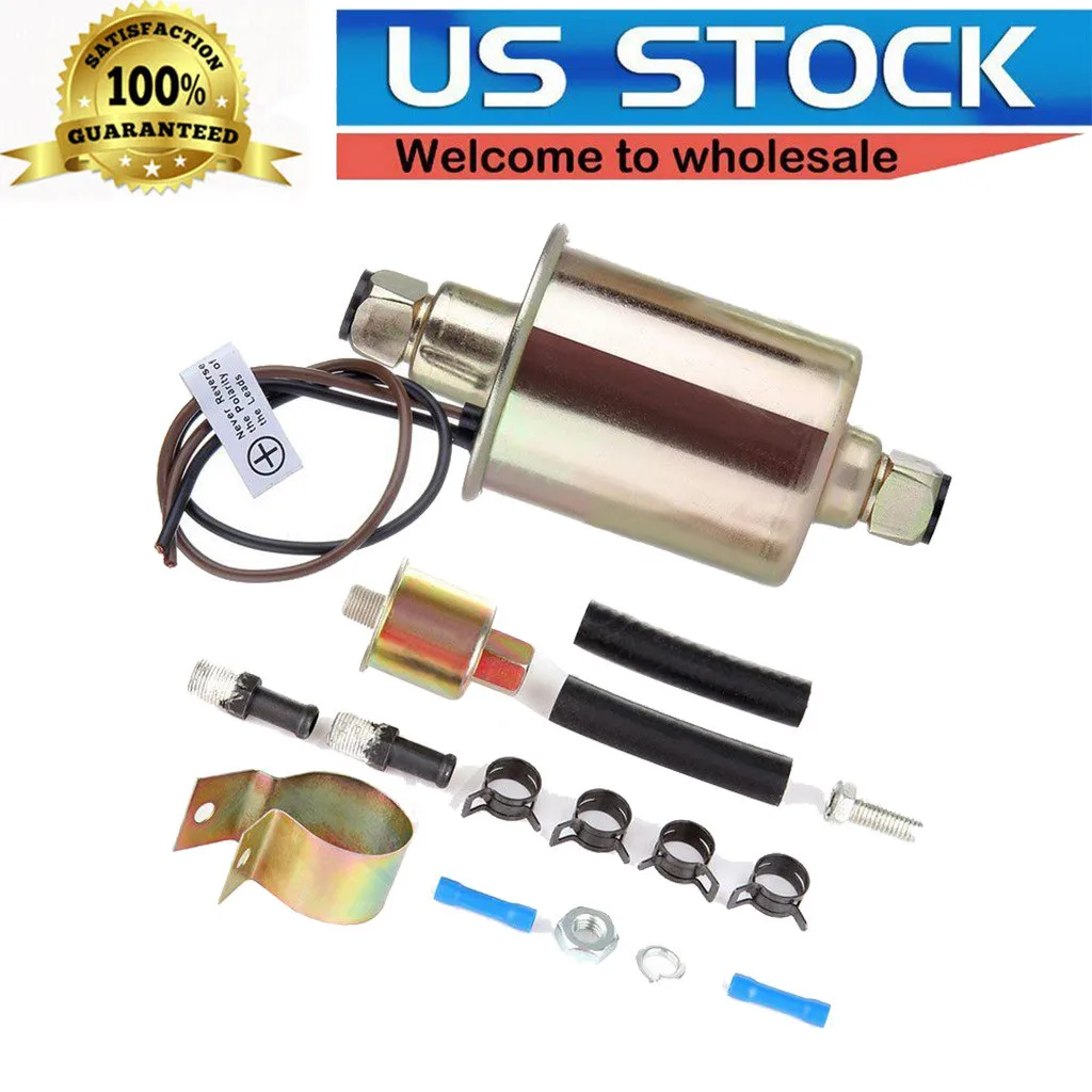 

New E8012S 12V Universal Low Pressure car Electric Fuel Pump Kit 6414671 6472381 152-0584 1004-30334 2P74019 aluminum alloy 0.8