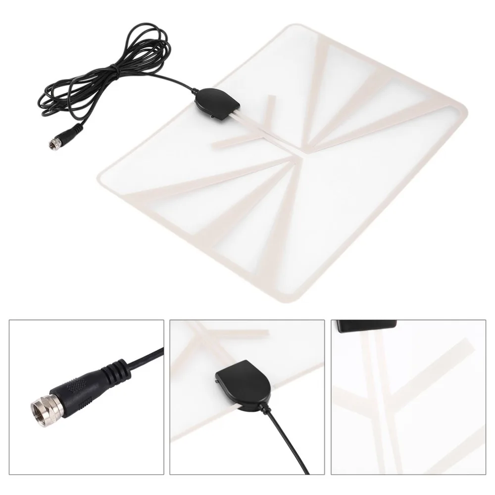 Buy High Quality Digital Indoor HD TV Antenna Box Flat