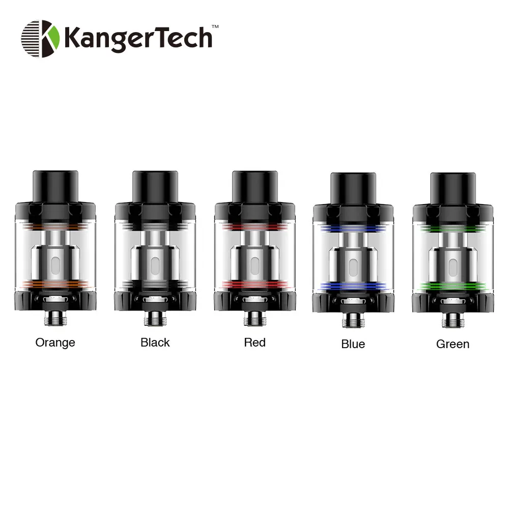 Оригинал Kangertech vola Майка 4 мл/2 мл с kanger vola распылитель с R2 и R8 катушки головы vaping бак для vola Mod/айкен TC mod