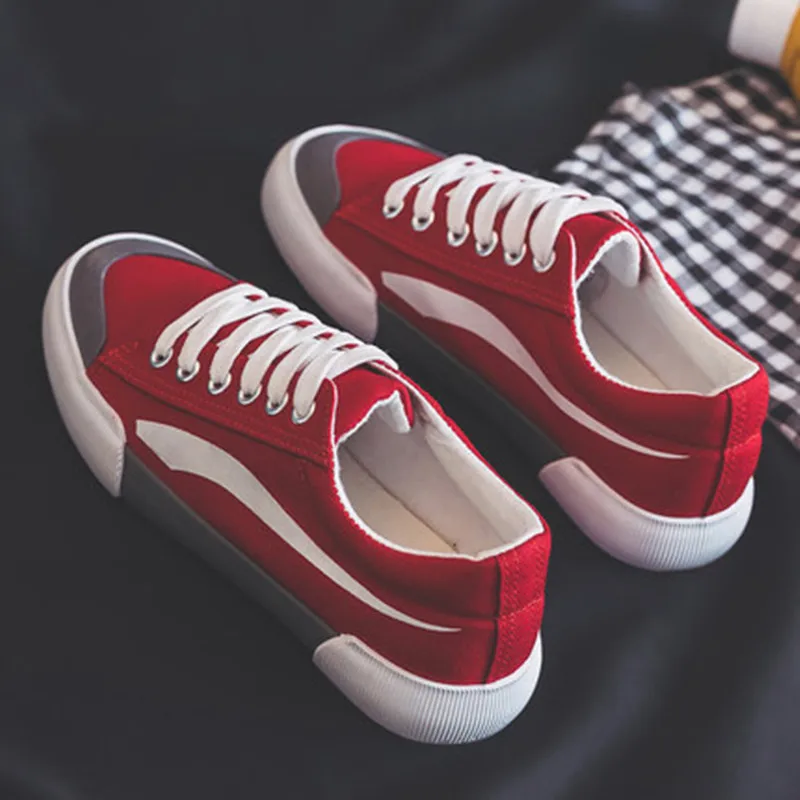 

Women Shoes 2019 Summer Fashion Women Canvas Shoes Comfortable Women Sneakers Female Tenis Feminino Lace Up Women Casual Shoes