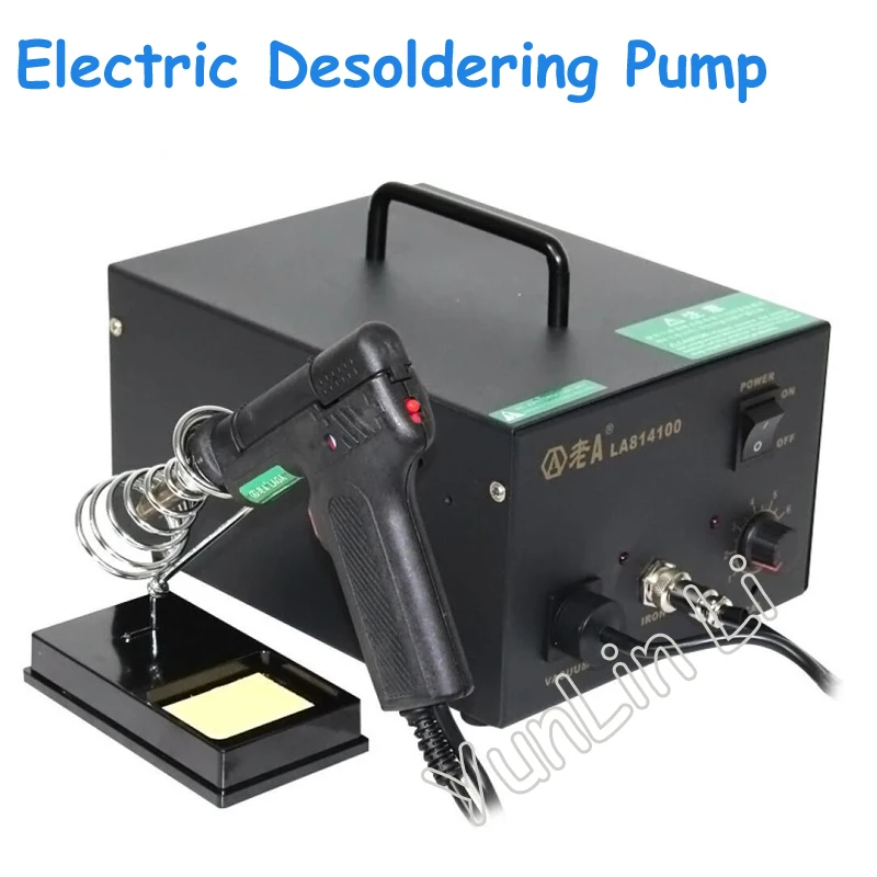 Electric Desoldering Pump Handheld Eelectric Suction Gun 220V 100W