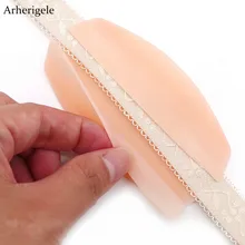 Arherigele 4 шт. 2 пары Силиконовая накладка для бюстгальтера Нескользящие Наплечные подушки рельеф наплечник под бретельку колодки Нижнее белье интимные аксессуары