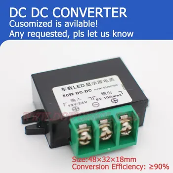 

5pcs DC Buck Converter Step Down 12V to 5V 3A 15W Car LED Power Supply dc to dc buck converter
