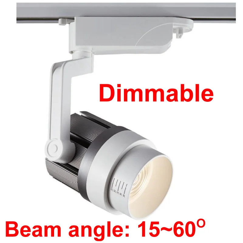 

Modern Led Track Light Dimmable 15W 20W 30W Spot Led 220V 110V For Clothing Store Lighting 3000K 4000K 6000K