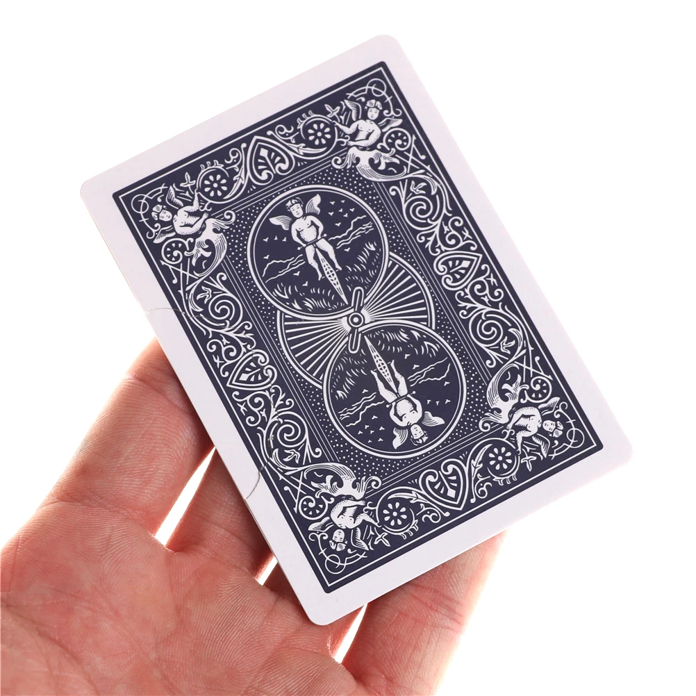 us $1.01 54% off|1 set card professional bite out card magic tricks card  magic illusions card tricks stage magic mental fast shipping|magic tricks|  -