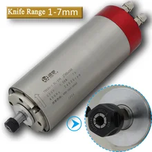 1.5KW Электрический шпиндель ER16 ER16-A высокоскоростной водяное охлаждение двигатель шпинделя гравировального Станка 4 подшипника гравировальный станок с ЧПУ часть